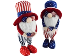 Anões De Pelúcia Americanos, Elfos Patrióticos, Decoração Exclusiva Para Festas Do Dia Da Independência