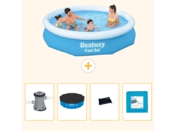 Bestway Piscina Bestway Fast Set Redonda - 305x66 Cm - 5-peças S273