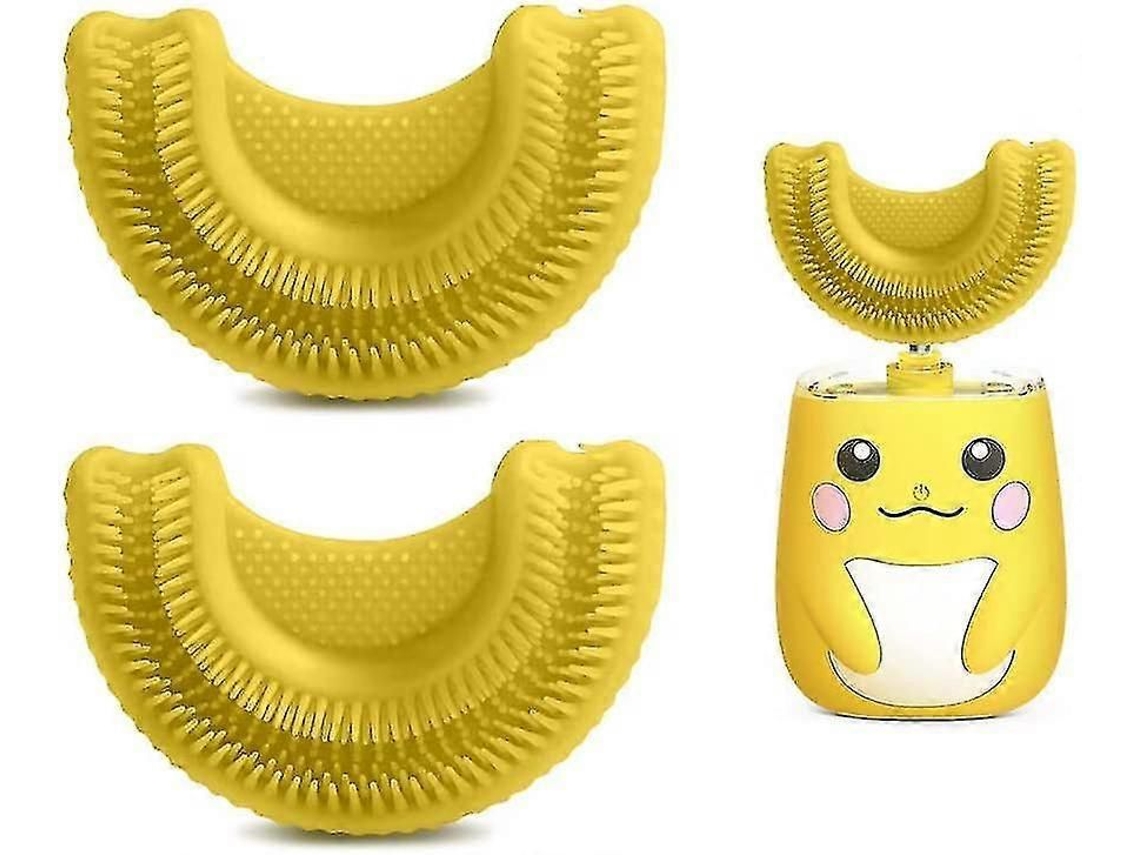 Escova de Dentes Automática U Sd Sílico Grau Alimentar, Adequada Compatível com Crianças U sd Dentes, Substituição GOKOCO