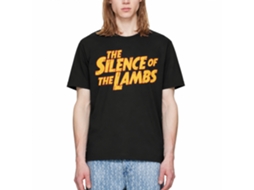 Rockinstone Silence Of The Lambs Movie Retrologo Black Adult T-shirt Size:m