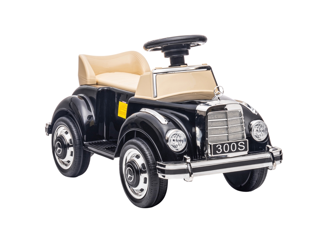 Carro De Empurrar Infantil Mercedes Benz Design 300 S, Preto
