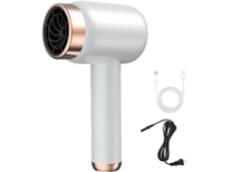 Secador de Cabelo Sem Fio, Recarregável, Recarregável com Carregamento Usb, Ven To Quente e Frio, C GOKOCO