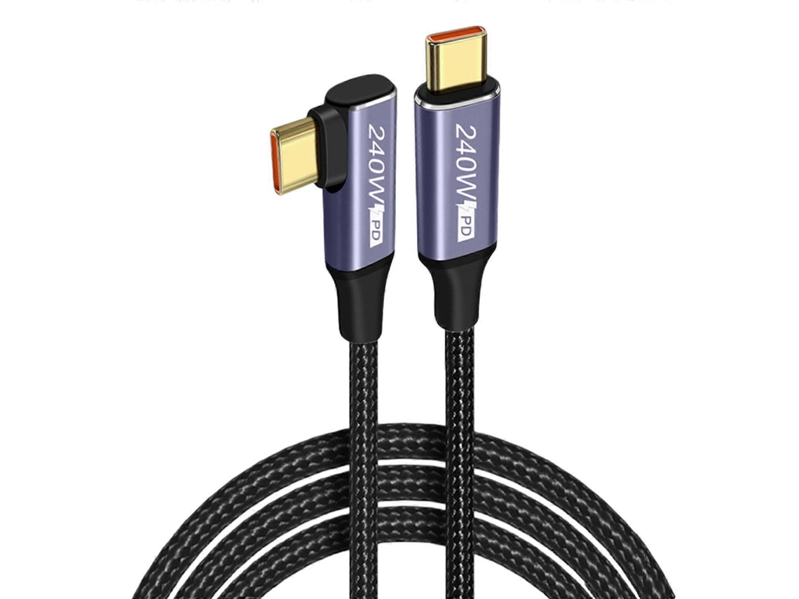 Lurelia Cabo Usb-c, Cinzento, Pd240w, 480 Mbps, 240 W, Carregamento Rápido