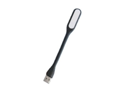 2026zentro-lâmpada De Leitura Led Usb 5v Portátil Ajustável Mini Luz Noturna Para Power Bank Laptop Preto