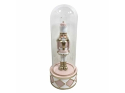 Adorno Natalício DKD Home Decor Cristal Resina Quebra-Nozes (10 x 10 x 26 cm) (2 Unidades)
