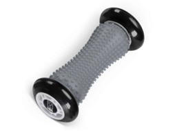 Bola De Massagem Para Os Pés Zengo - Bastão Massageador Muscular Fáscia E Silicone Com Pontas Exercícios Cinza