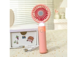 Ventilador Portátil Simples Com Luz, Três Velocidades, De Verão Portátil, Viagem Mosq Uetão Invisível