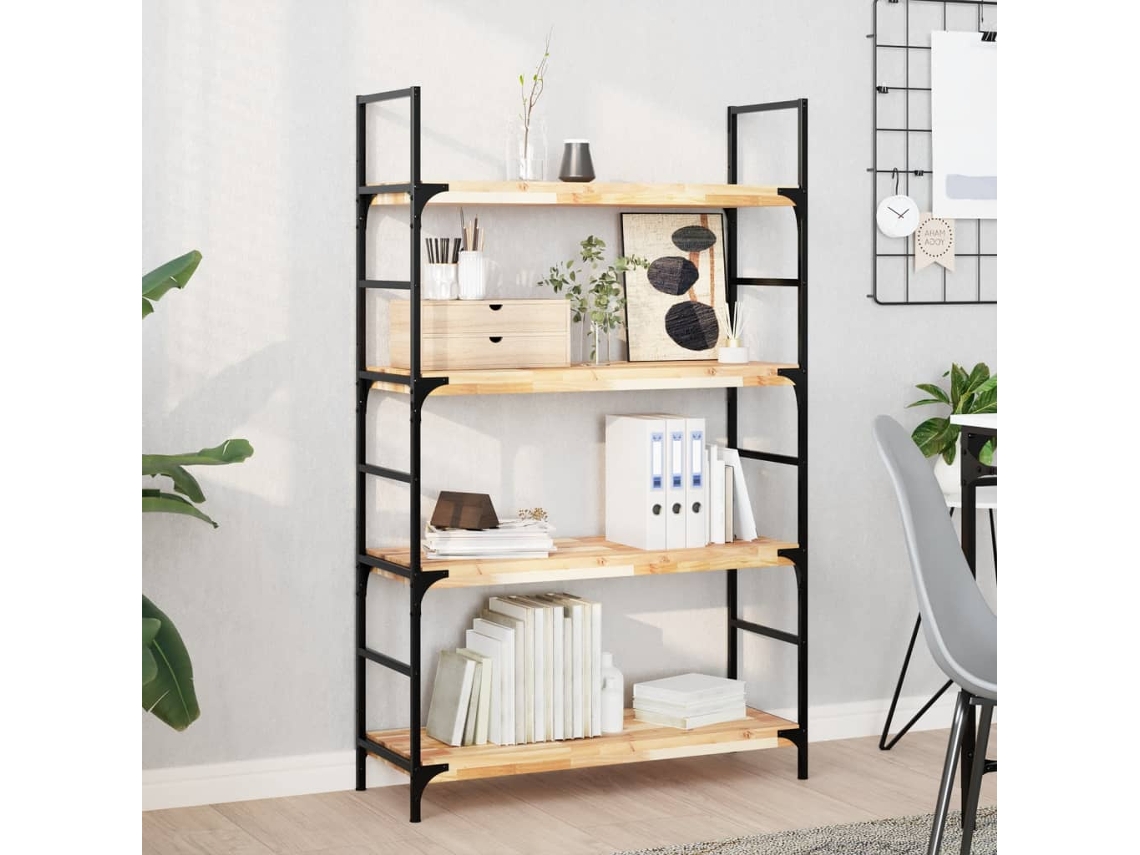 Vidaxl Prateleira Flutuante 80x30x4 Cm Acácia Maciça Não Tratada