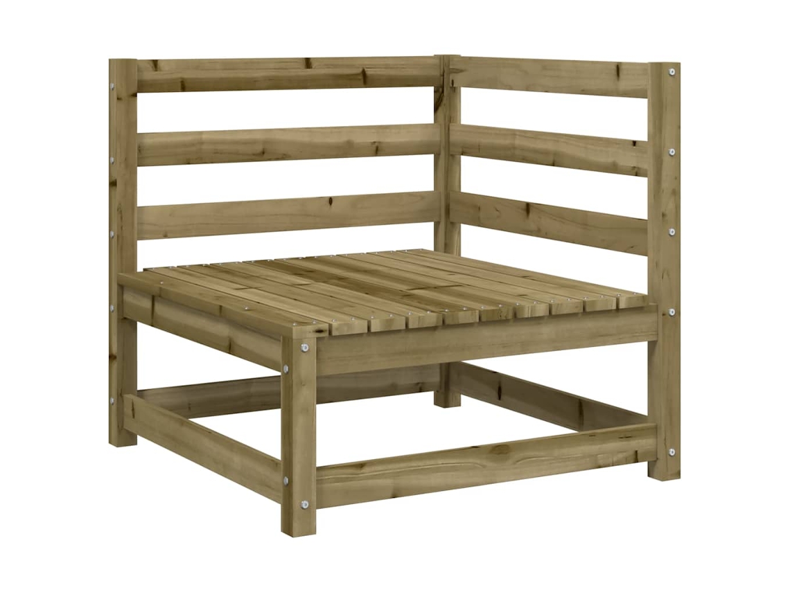 Garden Sofa, Garden Sofas Vidaxl Marrom Madeira De Pinho Impregnada (n/a)