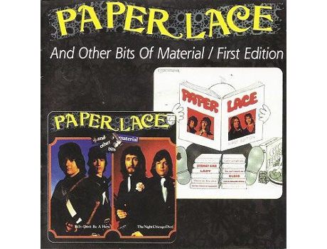 CD Paper Lace - And Others Bits Of Material / First Edition