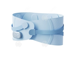 Cinta Aquecida Inn Com Ems Pode Vibrar, Cinta Massageadora Com Compressa Quente Sem Fio 106x22cm, 3 Níveis De Aquecimento Ajustáveis Para Menstruação.