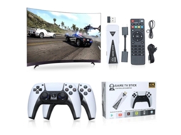 Console De Videogame U10 64g Com Mais De 10.000 Jogos Retrô, Controle Sem Fio Para Tv 4k Ly Ebike