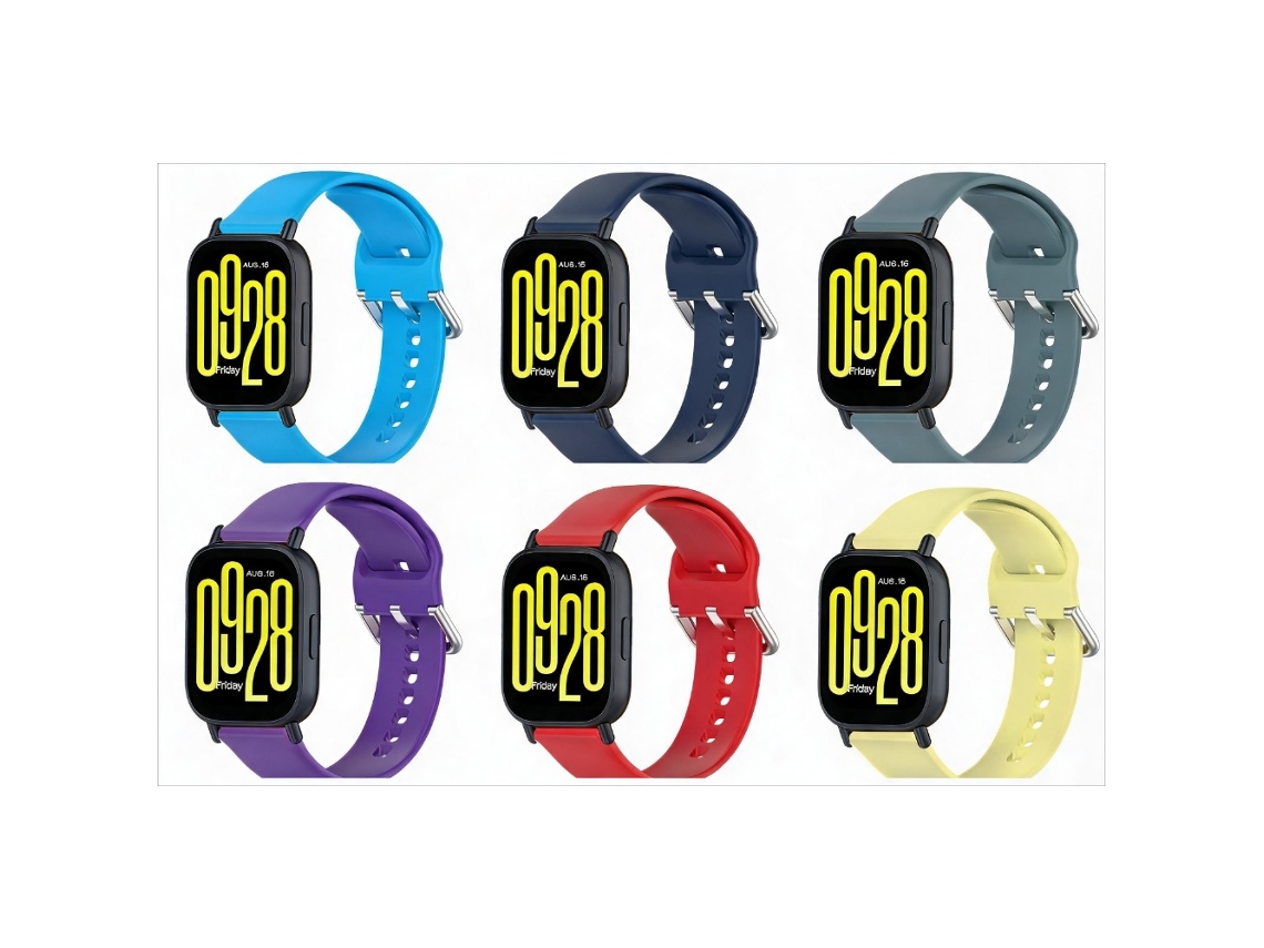 Bracelete Para Xiaomi Redmi Watch 5 Active/5 Lite 22mm 6pc