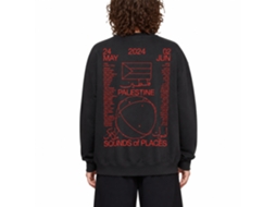 Rockinstone Sounds Of Places Black Classic Sweatshirtdouble-sided Print Unique Designer Style