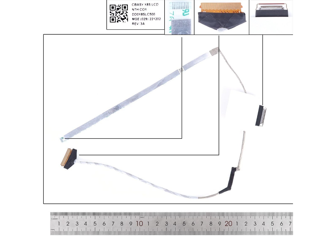 Cabo LCD/LED para HP 440 G9 445 G9 Hsn Q34c 4 Zhan 66 Pro 30 pinos 0,5. DD0X8SLC500 DD0X8SLC420 DD0X8SLC621. Comparativo.
