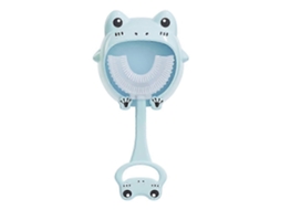 Escova de Dentes Infantil em Formato U, Modelo 2025, para Bebês 2 a 12 Anos, com Cerdas Macias e Boca Silicone. Id Eal Limpeza Esc GOKOCO