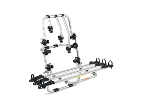 Suporte de bicicleta universal para 3 bicicletas com porta traseira Bici Ok Mtb 90