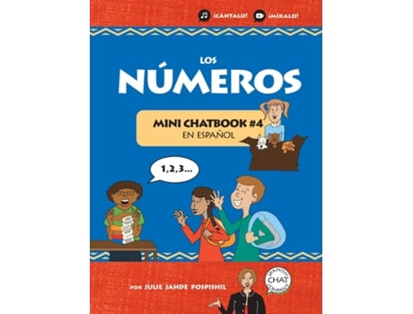 Livro Los Números Mini Chatbook En Español 4 De Julie Jahde Pospishil (inglês)