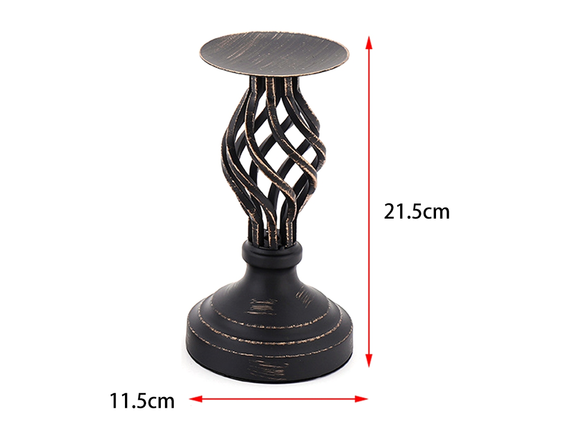 Suporte Decorativo para Velas Candelabros Metálicos para Mesa NEVEANCE