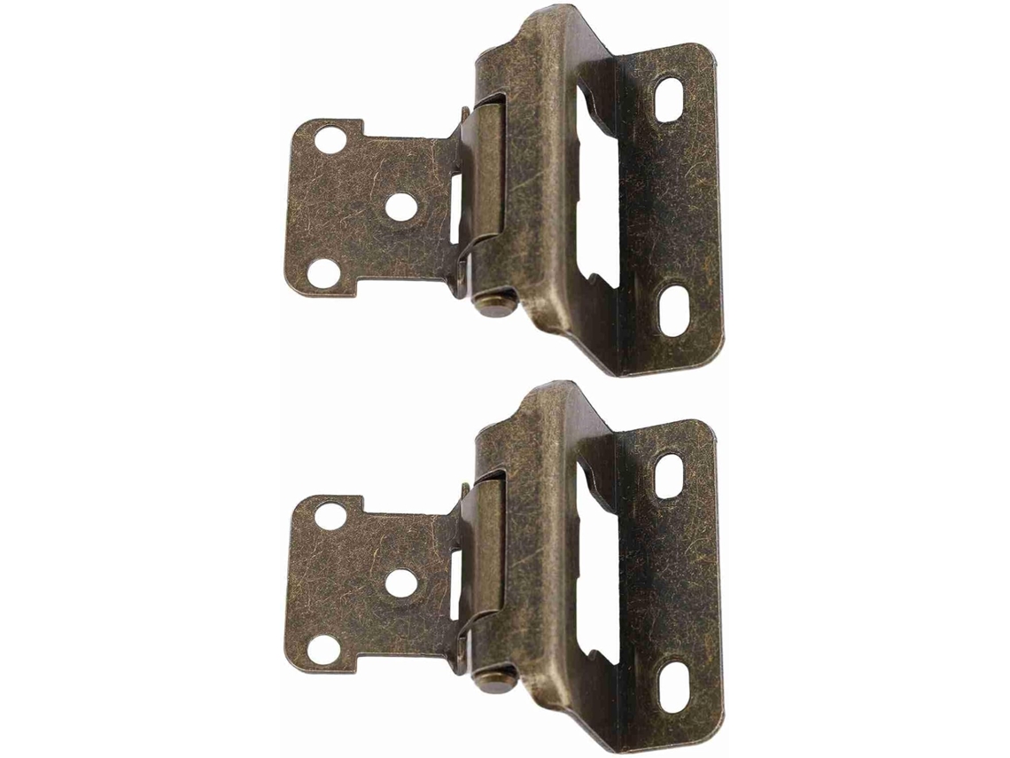 Dobradiça Genérica De Aço Com Fechamento Automático, 2 Peças, Para Armários, Cozinhas, Banheiros, Trailers, Barcos E