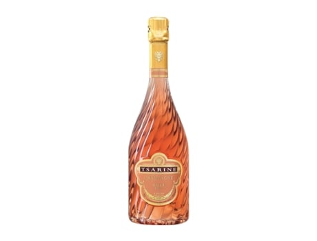 Espumante rosé TSARINE Rosé Brut Champanhe (0.75 L - 1 Unidade)