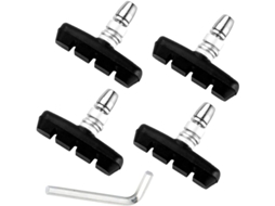 Pastilhas De Freio V-brake Para Bicicleta, Conjunto Universal, 2 Pares Com Chave De Hexagonal