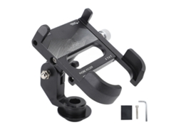 Suporte para Celular de Bicicleta em Alumínio 6063 com Rolamento