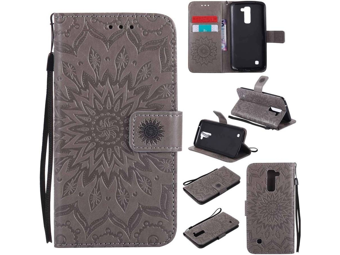 Capa LG K10 HONGWE. Cinzento