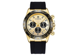 Relógio De Quartzo Multifuncional Ochstin 6103 Com Pulseira De Silicone, Esportivo, Luminoso E À Prova D'água.