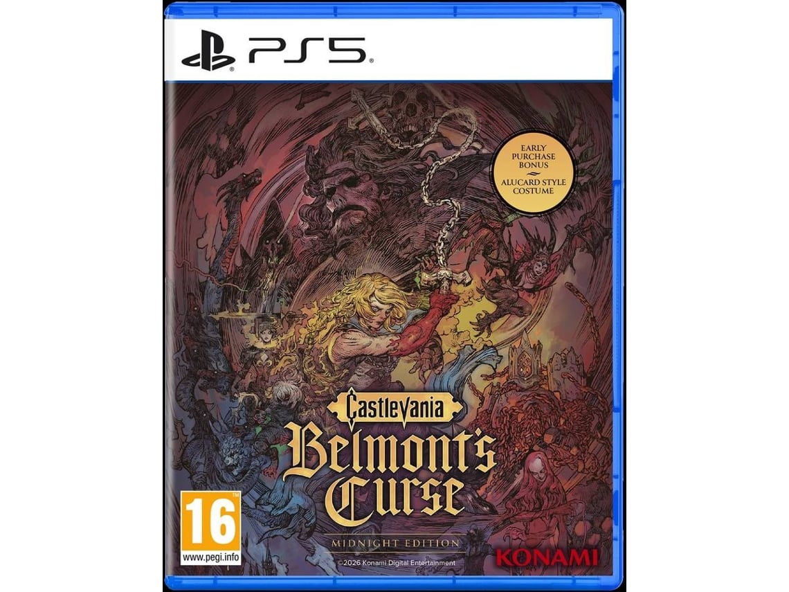 Jogo PS5 Castlevania: Belmont's Curse - Midnight Edition