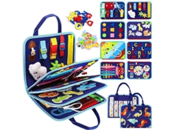 Quadro De Atividades Montessori Para Crianças Pequenas, Quadro Sensorial Com Atividades Educativas Para Desenvolver Habilidades M Aquaforge