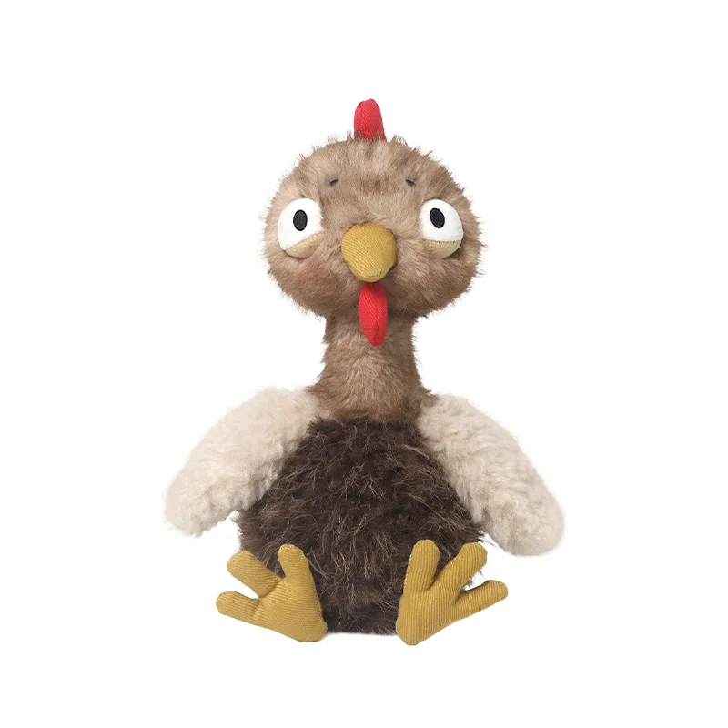 (23-28 Cm) Brinquedo De Pelúcia De Pintinho, Série Divertida De Pássaros E Aves Domésticas