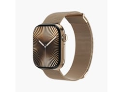 Bracelete VONMÄHLEN Milanese Loop 2 para Apple Watch 44-49 mm (Sunset Gold)