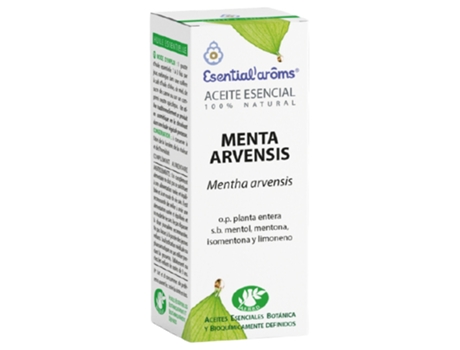 Essência de Menta Arvensis 10Ml ESENTIAL'ARÔMS
