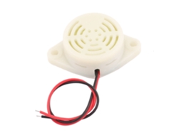 Buzzer eletrônico industrial com fio 3-24V CHABERLU