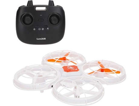 Drone 360º brinquedo de controlo remoto com luzes LED 17x17 cm Speed & Go