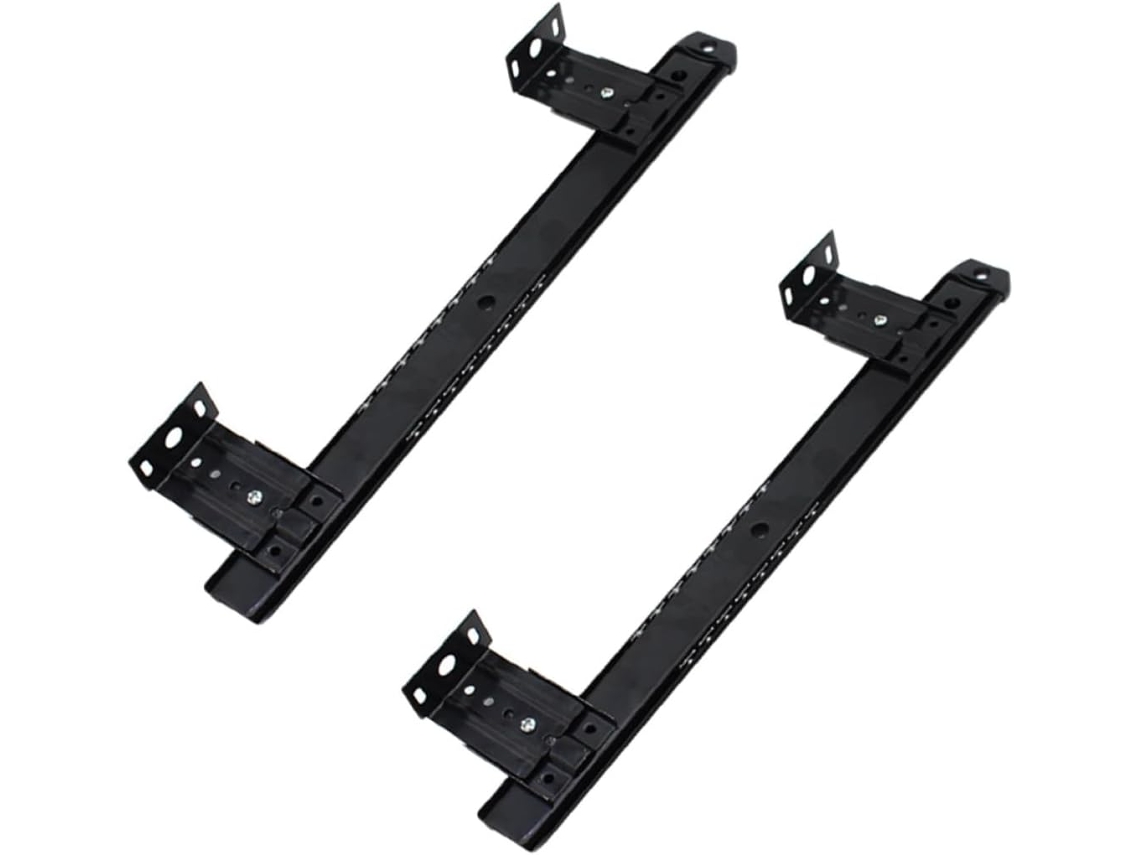 Trilhos Deslizantes De Metal Reforçados 35mm Largura Para Teclado Computador, Par De Corrediças Gaveta Com Rolamentos
