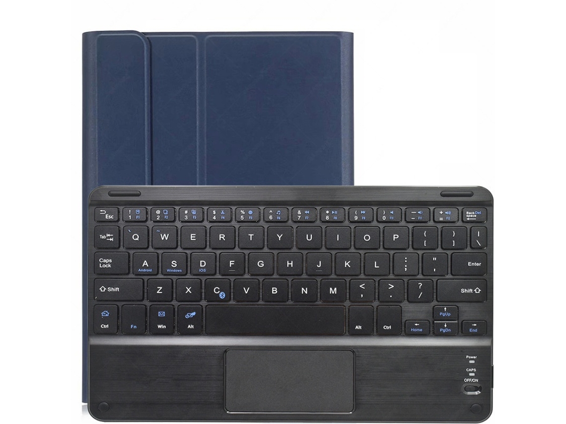Lurelia Capa Com Teclado Bluetooth Para Ipad 10.2 Com Suporte Para Caneta