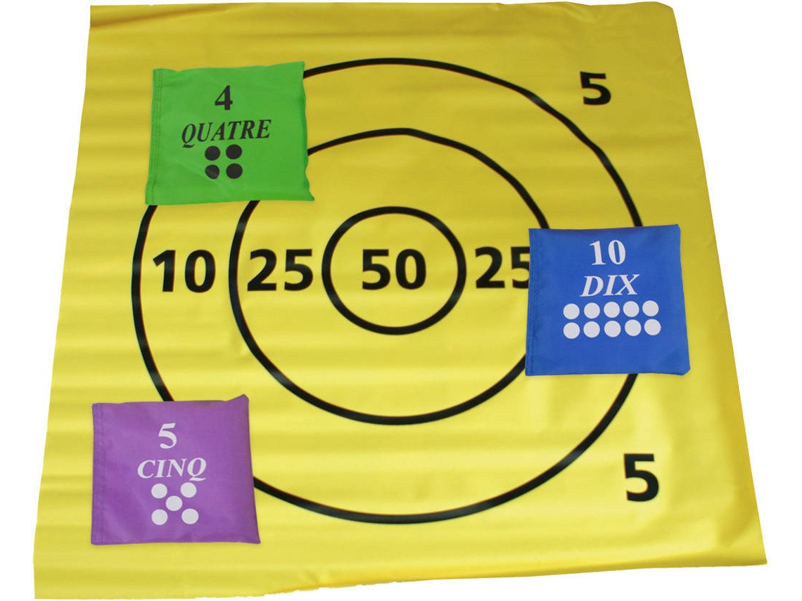 Kit de Descoberta de Alvos + 10 Sacos Numerados SPORTI FRANCE (Amarelo-TU)