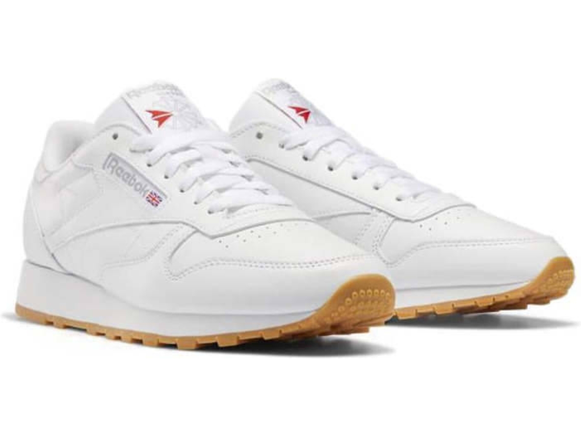 Sapatilhas REEBOK Classic Leather Unissexo (44.5 - Branco)