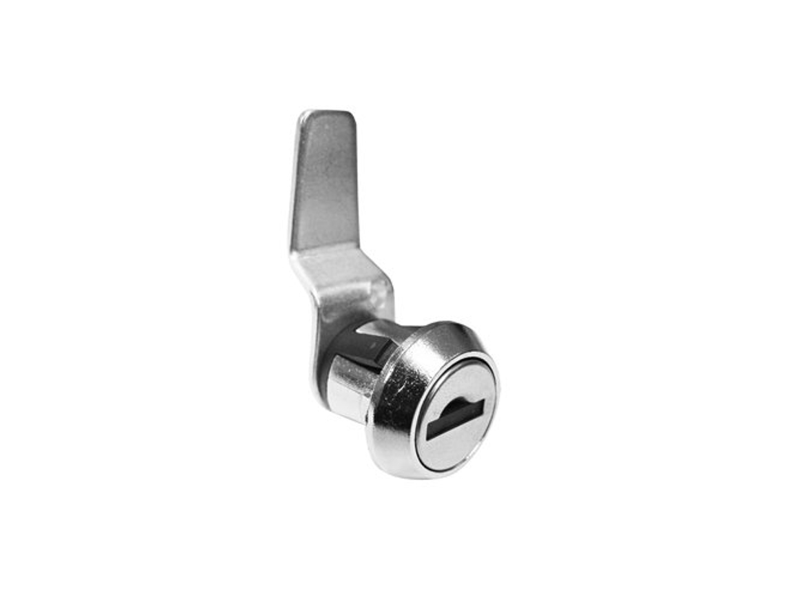 Fechadura De Caixa De Correio Com Chave De Pressão Cromada Curvada Handlock