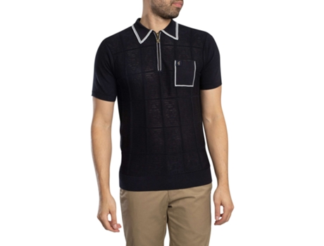 Polo De Homem Gabicci Fecho Correr Marr Azul (2xl)