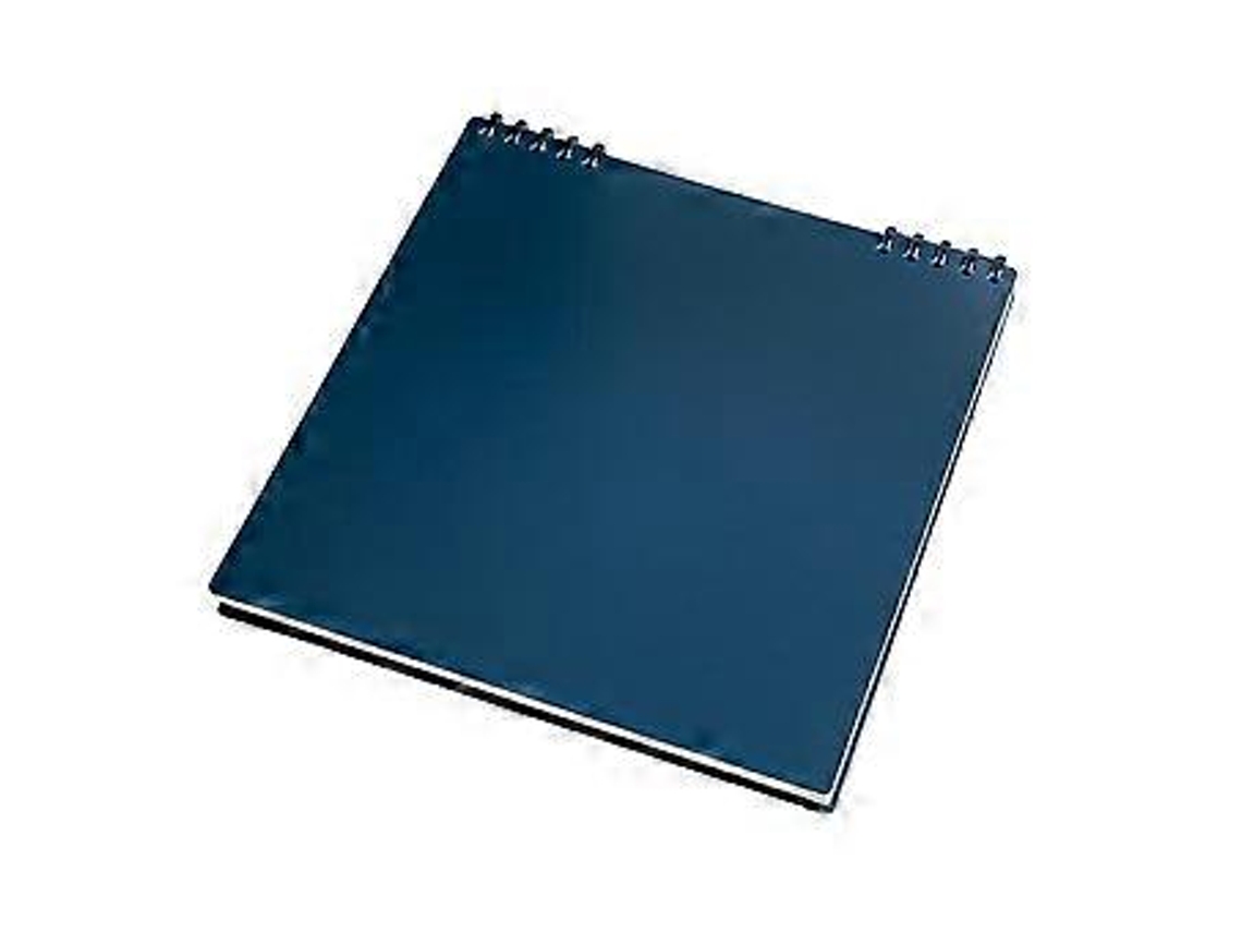 Caderno de folhas soltas, diário, bloco de notas, bloco de notas, bloco de notas xadrez, caderno de esboços, rabisco, Slowmoose Blue