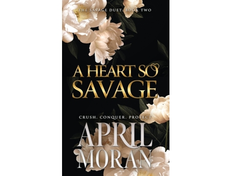 Livro A Heart So Savage de April Moran (Inglês)