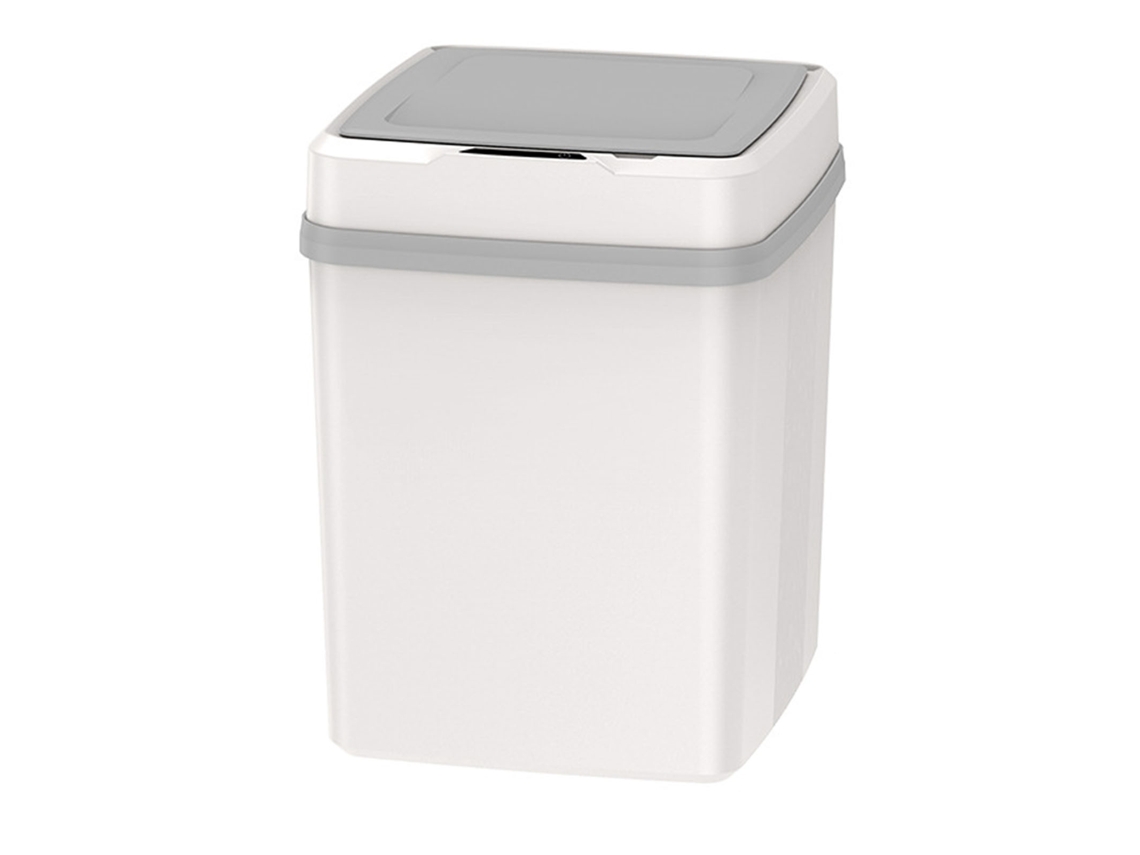Lixo automático com sensor de movimento sem toque silencioso grande capacidade para banheiro cozinha sala