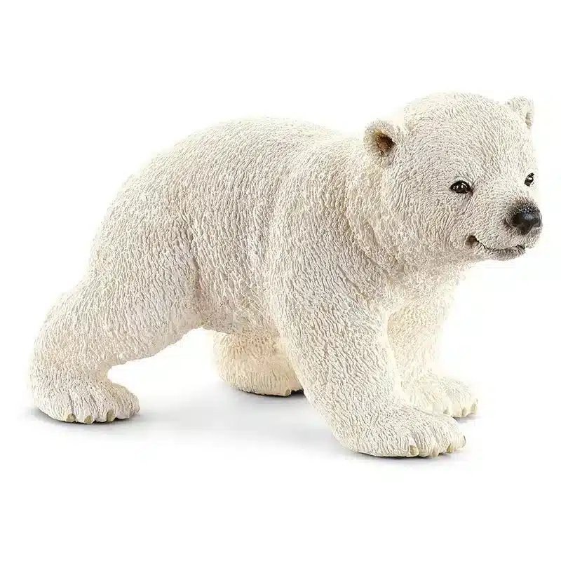 Figura Animal Cría De Oso Polar Blanco Schleich 14708 P25promo Schleich 3x2schleich