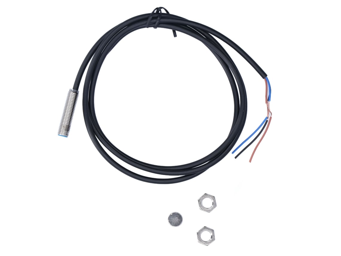 10 Conjuntos de Sensor Magnético Hall Indutivo de Proximidade Interruptor M8 Npn no Cc5‑30v Njk‑5001c