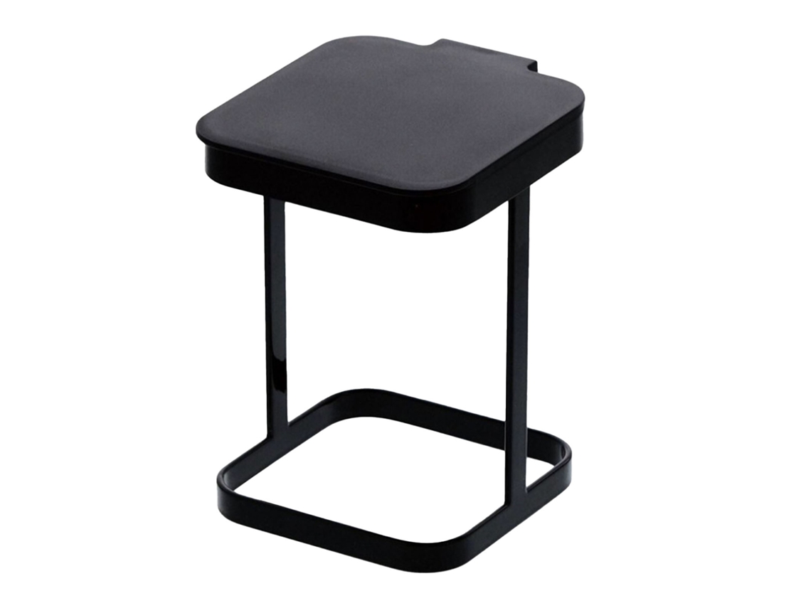 Lixo de Mesa Mini com Tampa de Ferro para Cozinha Sala de Estar Japonesa