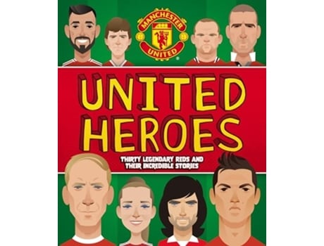 Livro Manchester United Heroes de Manchester United (Inglês)