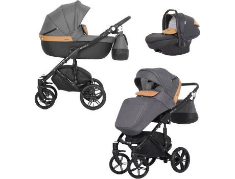 Carrinho de Bebé Individual  Enduro + Kite Isofix Ready Caramel